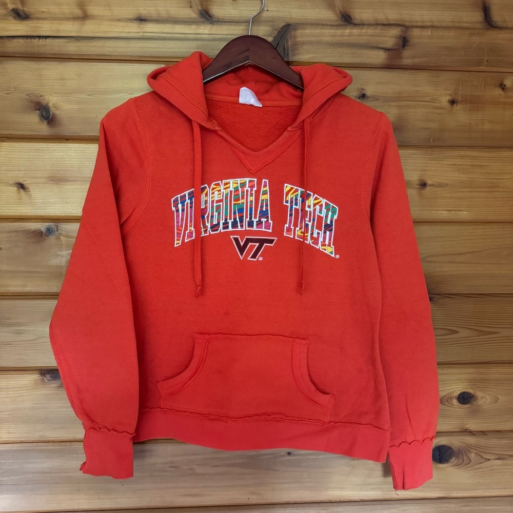 Virginia Tech Orange Hoodie | size small